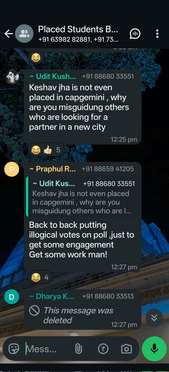 KJHA321's tweet photo. Hello @Cyberdost  person named Dharya Kushwaha is Mocking cyber cell strength in india , kindly look at him .
Sharing the screenshots and detailed description of incident happened with me today.
I have filled a complaint also kindly take the charge of him https://t.co/5x79gR1l35