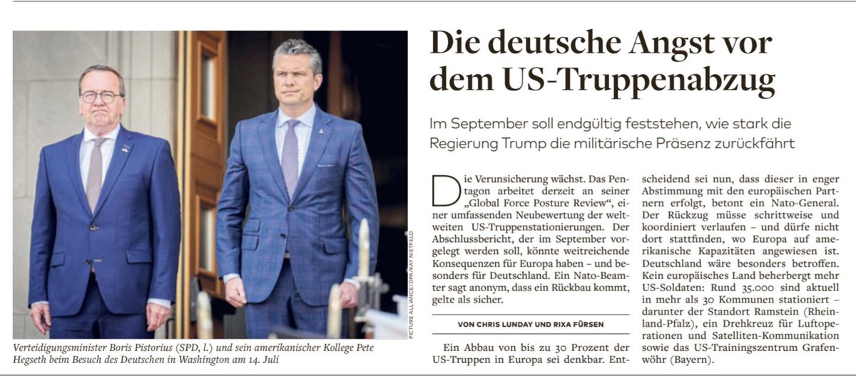 „Dabei muss man bedenken, dass die US-Streitkräfte nicht in Europa sind, um die Europäer zu schützen. Sie sind dort aus strategischen Interessen.“ Mit diesen Worten hat Ben Hodges, ehemaliger Oberkommandierender der US Army in Europa, kürzlich im Interview eine der größten Mythen