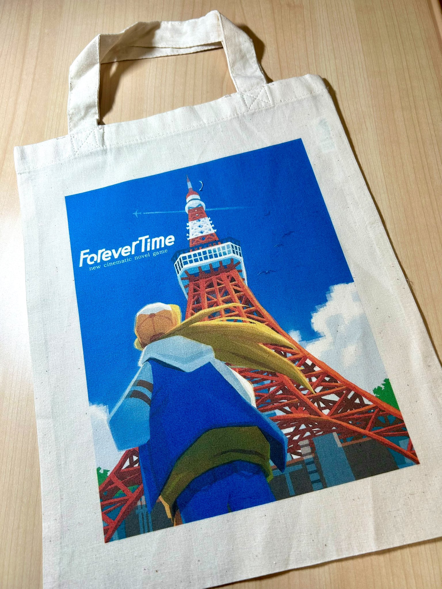 GMMTV ファンダムトートバッグ Domiia Tote Bag, GMMTV Perthsanta Mascot, Thai BL Actors