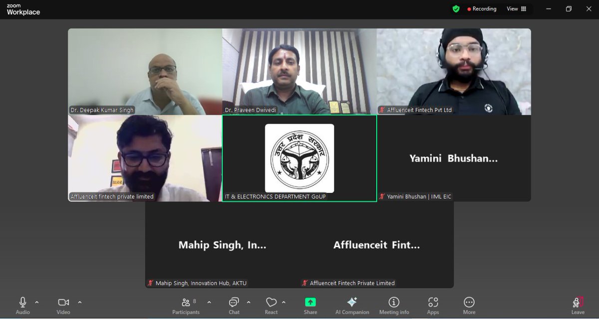 Officer In-Charge <a href="/STPILucknow/">STPI Lucknow</a> participated in the Startup Evaluation Committee Meeting conducted by <a href="/dite_up/">Department of IT & E</a> Govt. of Uttar Pradesh, wherein startups have pitched their ideas/solutions for availing the incentives under UP Startup Policy. <a href="/GoI_MeitY/">Ministry of Electronics & IT</a> <a href="/arvindtw/">Arvind Kumar</a> <a href="/stpiindia/">STPI</a>