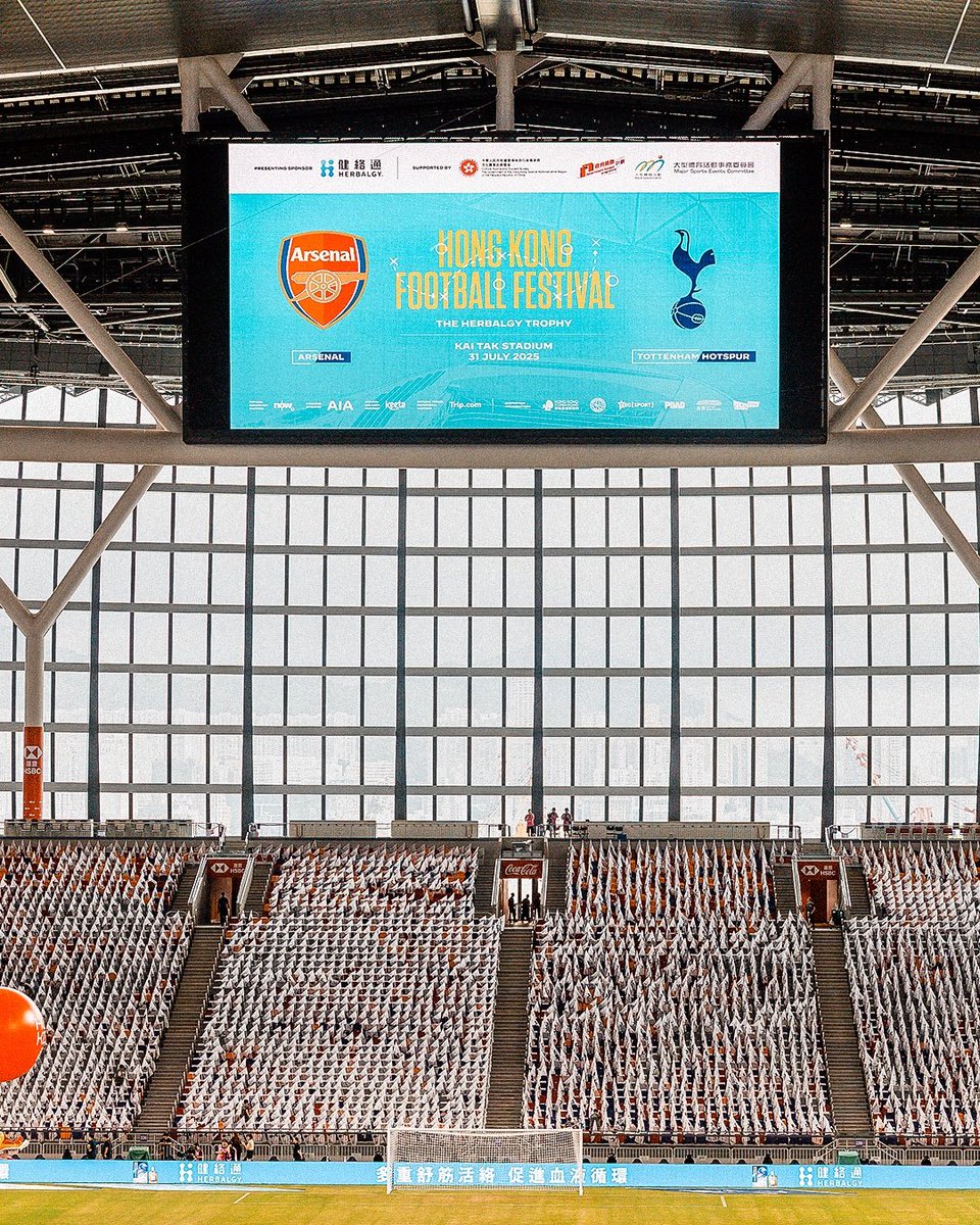 🔜⌛
📍 Kai Tak Stadium

#SpursID