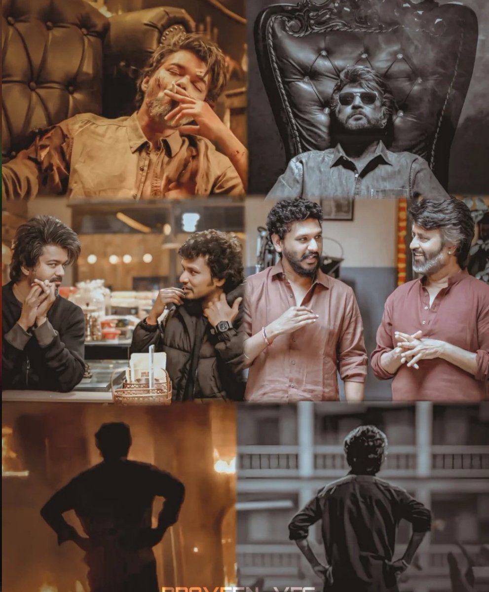 LEO 🦁 &amp; COOLIE 🧭
<a href="/actorvijay/">Vijay</a> <a href="/Dir_Lokesh/">Lokesh Kanagaraj</a>
#JanaNayagan #Coolie