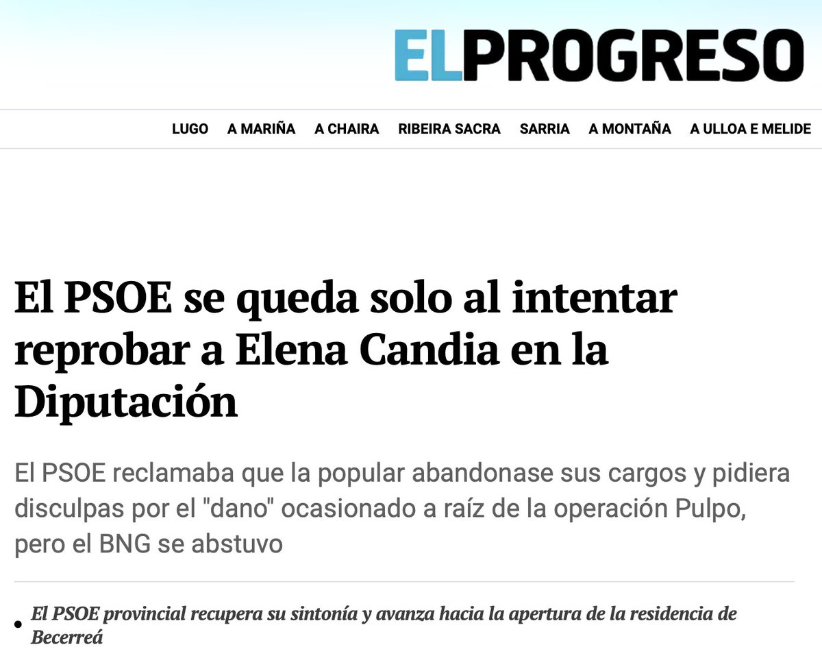 Oiches, explica tamén por que o BNG non reprobou a Candia na Deputación. Vai resultar agora que o BNG de Lugo lle fai a Candia de PERRITO FALDERO. Que vergoña.
