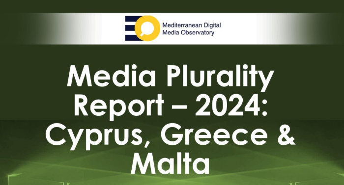 MEDDMOhub's tweet photo. NEW: Our Media Plurality Report 2024 is out! 

We take a close look at the state of news media in 🇬🇷Greece, 🇨🇾Cyprus & 🇲🇹Malta.

🗞️ Main media market characteristics
🔒 How free is the press?
🎙️ Are all voices being heard?

👉 Full report here: https://t.co/wS4ECNxTZ8

#MedDMO #EDMOeu #MediaPlurality #NewReport
