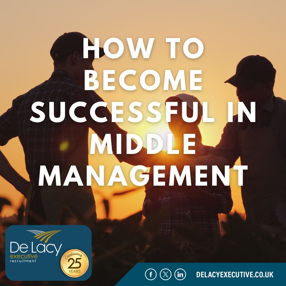 How to become successful in middle management. 

As a middle manager, you feel pressure from not only top management but also employees that work directly for your team. 

See our tips on how to succeed in middle management and manage stress:
delacyexecutive.co.uk/employers/tips… 

#UKJobs