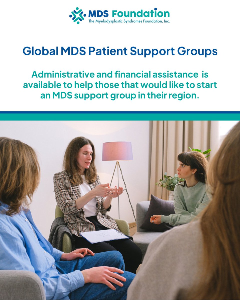 Do you want to make a difference in the MDS community?

We're looking for individuals to help expand our network of support groups. If you're interested in leading a group in your area, we can help with administrative and financial support.

Learn more: bit.ly/4ilvahb