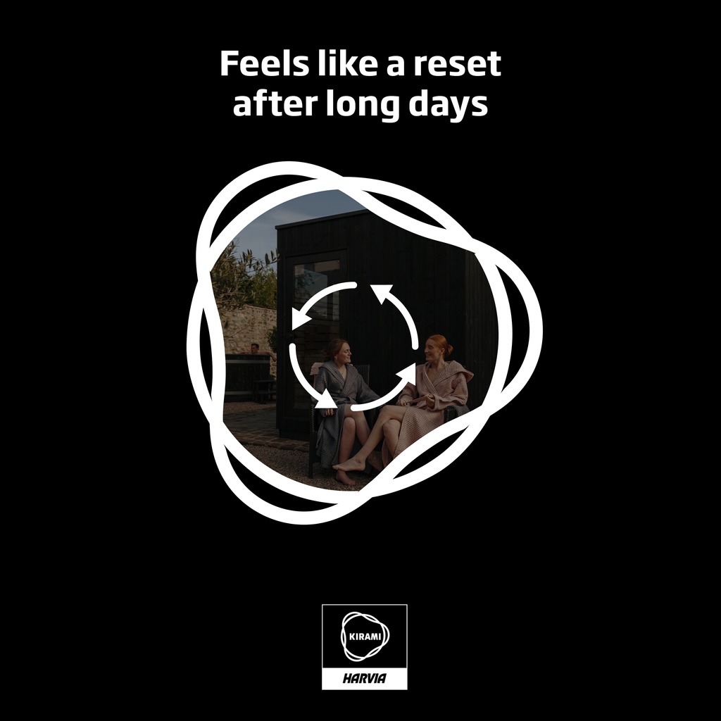 🔥 Saunas are more than just a Winter Retreat ❄️⁠

Whether it's for a dawn routine, post exercise recovery or evening relaxation, saunas deliver wellness regardless of the season.⁠  
⁠  
All year long. In any weather. Always a worthwhile choice.⁠
⁠  
#SaunaAllYear #KiramiUK