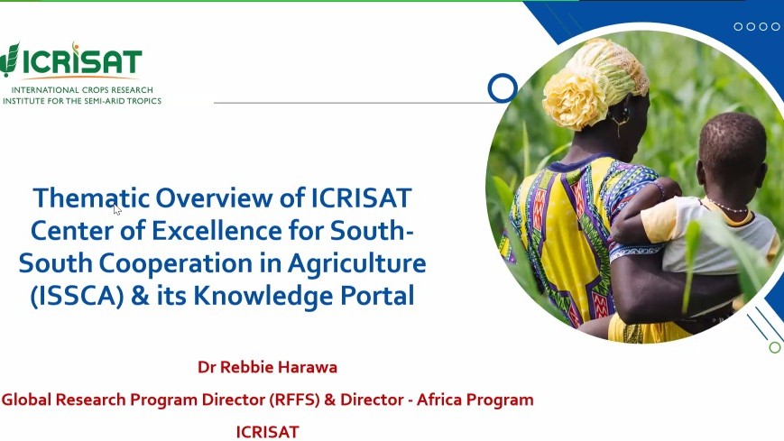 ICRISAT (@icrisat) on Twitter photo #HappeningNow
Virtual conference on Strengthening Agricultural Resilience for the Global South, organized by ICRISAT’s Center of Excellence for South–South Cooperation in Agriculture together with the <a href="/DakshinNews/">Dakshin – Global South Centre of Excellence</a> Global South Centre of Excellence at RIS.
Dr Himanshu Pathak #HappeningNow
Virtual conference on Strengthening Agricultural Resilience for the Global South, organized by ICRISAT’s Center of Excellence for South–South Cooperation in Agriculture together with the <a href="/DakshinNews/">Dakshin – Global South Centre of Excellence</a> Global South Centre of Excellence at RIS.
Dr Himanshu Pathak