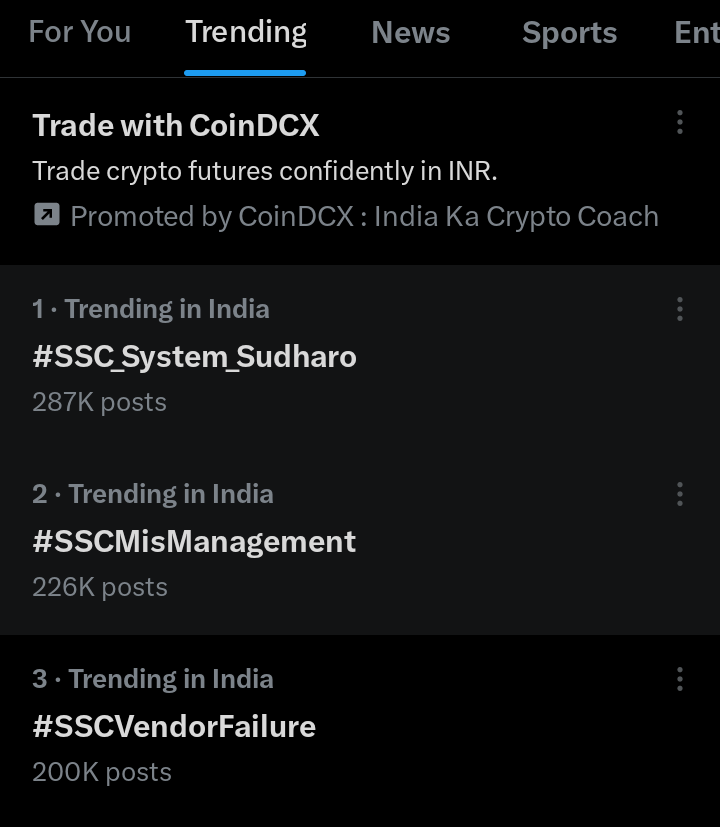 Amitesh___kumar's tweet image. #SSCVendorFailure
#SSCMisManagement 
#sscsystemsudharo 
#sscReforms2025