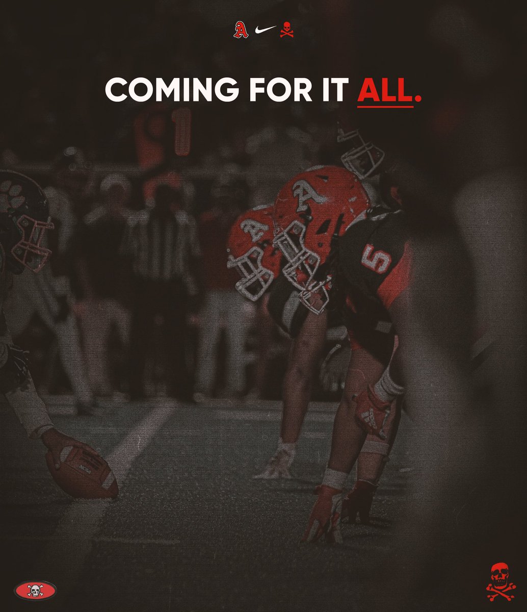 Tomorrow. 7:30PM. Alma, GA. See you there 🏴‍☠️