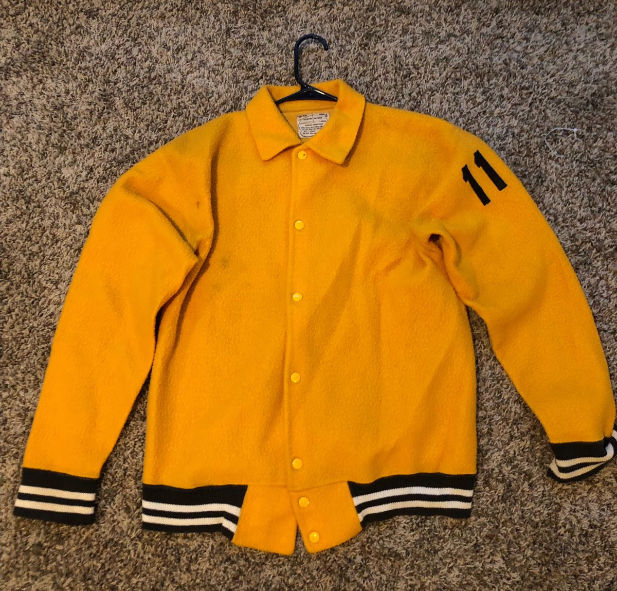 Thanks to Joe McNulty ‘74 for donating his McDevitt basketball warm-up from his senior year.  We will find a place for this unique item in The McDevitt Room.  Thanks again Joe!  #LFL 🏀