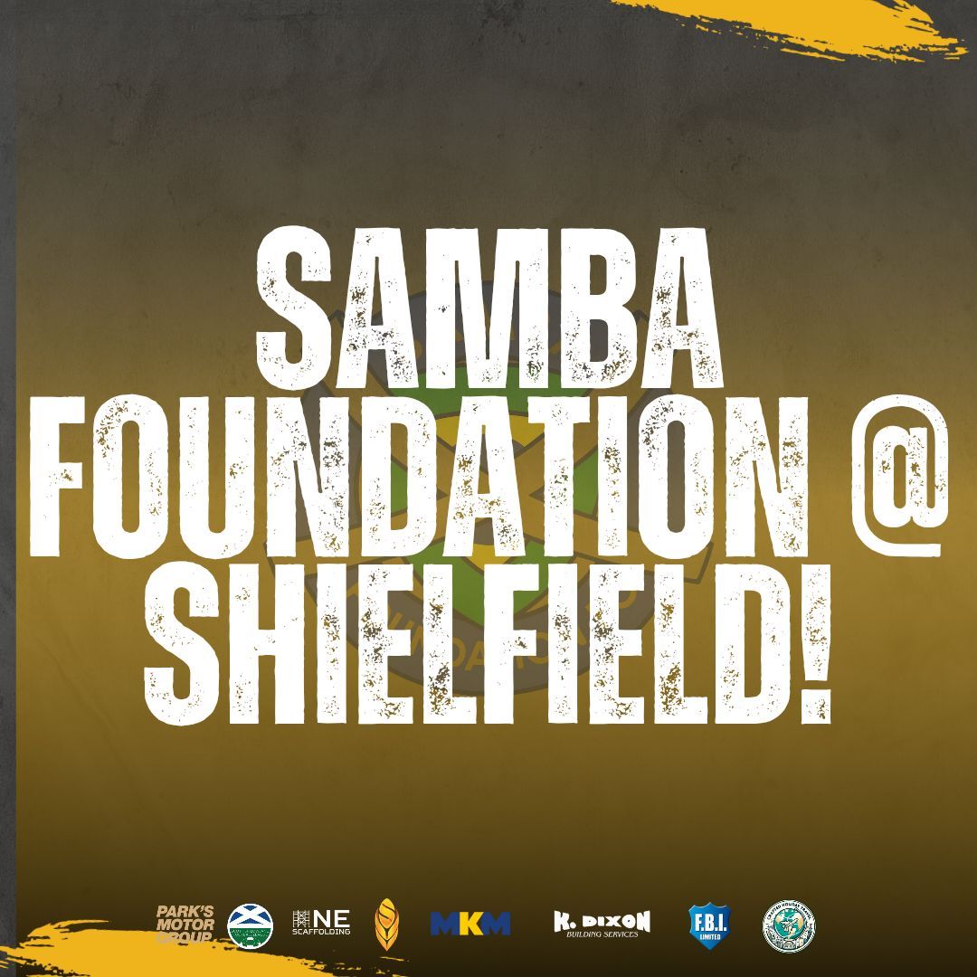 🤩 | Bonus football at Shielfield on Sunday!

⚽️ Samba Foundation Charity Match
🏃‍♂️ Kevin Haynes featuring for Samba
⏰️ Sunday 3 August, 2pm kick off
🏟 MKM Shielfield Park, main stand open
ℹ️ Donation buckets raising for RNLI
🍸JB Lounge bar open

🖤💛