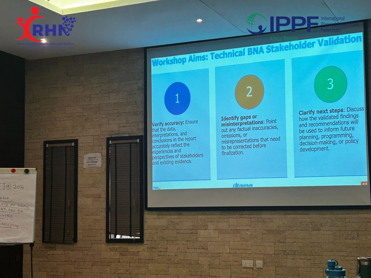 Reproductive Health Network Kenya (@rhnkorg) on Twitter photo In the just concluded Rapid Assessment Validation Workshop on bottlenecks affecting the scale-up of evidence-based family planning (FP) practices in Kenya, <a href="/rhnkorg/">Reproductive Health Network Kenya</a> joined key stakeholders in a meeting convened by the <a href="/MoH_DRMH/">Division of Reproductive & Maternal Health, Kenya</a> and <a href="/UNFPA/">UNFPA</a>.
The workshop brought together partners In the just concluded Rapid Assessment Validation Workshop on bottlenecks affecting the scale-up of evidence-based family planning (FP) practices in Kenya, <a href="/rhnkorg/">Reproductive Health Network Kenya</a> joined key stakeholders in a meeting convened by the <a href="/MoH_DRMH/">Division of Reproductive & Maternal Health, Kenya</a> and <a href="/UNFPA/">UNFPA</a>.
The workshop brought together partners