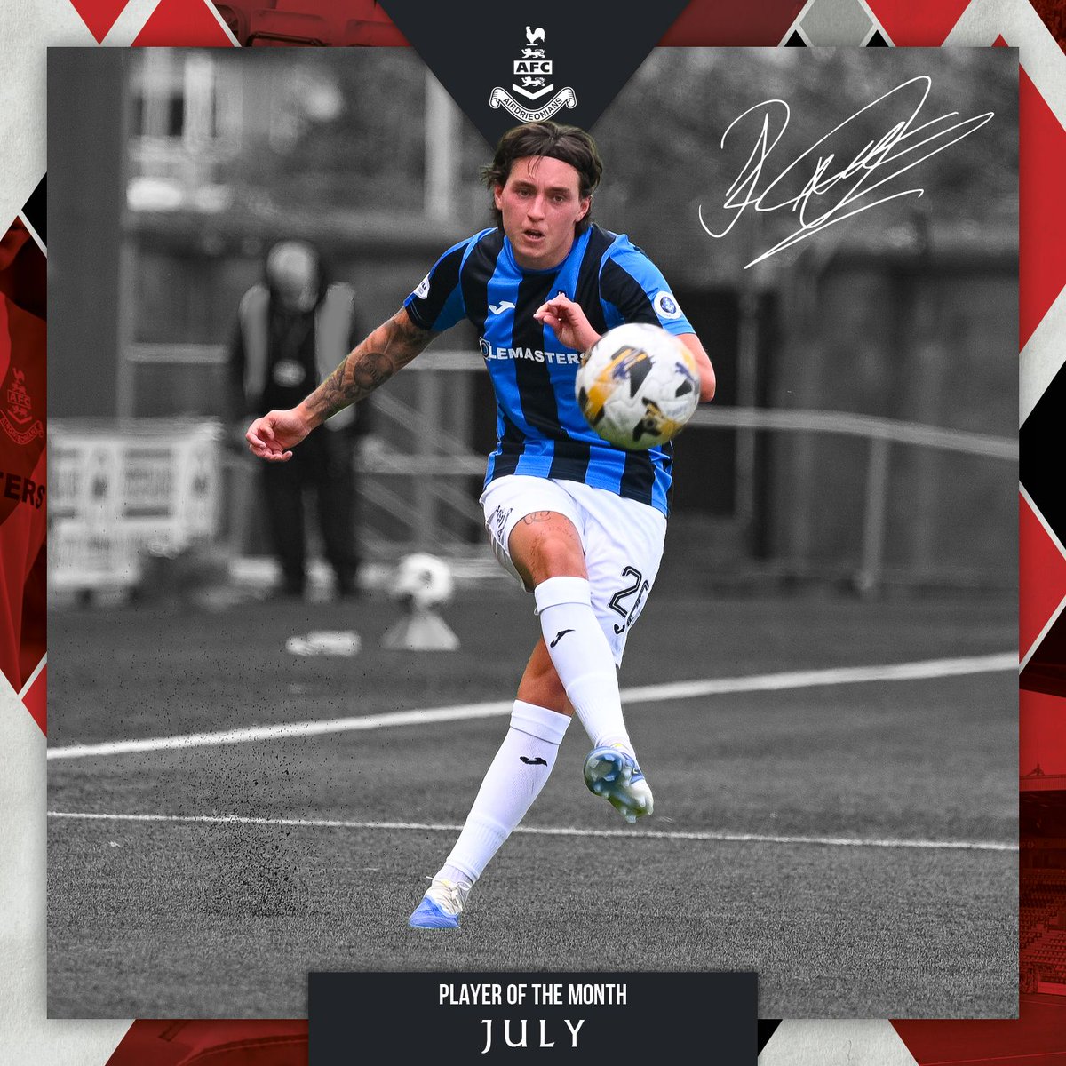 You have chosen Rhys Armstrong as your player of the month for July. Well done, <a href="/RhysArmstrong26/">Rhys Armstrong</a>!