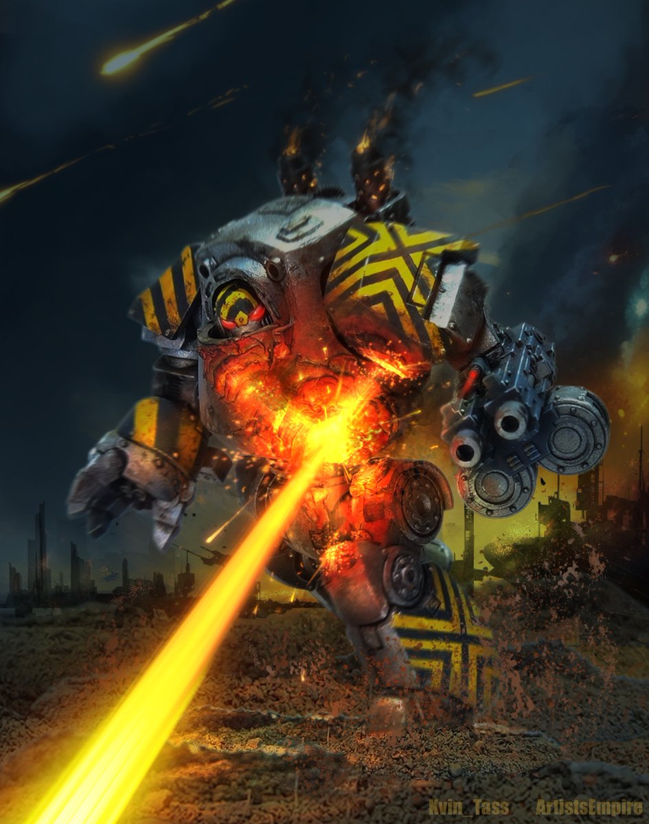 Transforming Warhammer 40k miniatures into digital masterpieces, one paintover at a time! 

Which one is your favorite ?

#warhammer