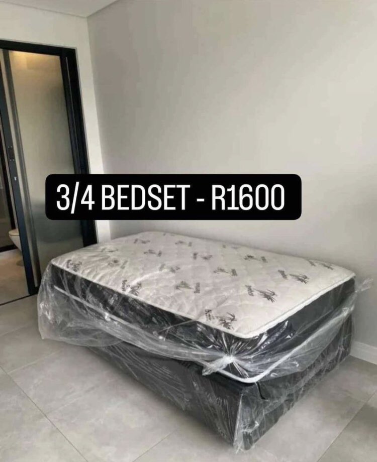 Beds_Galore's tweet image. Comfortable bed sets &amp;amp; mattresses on special. 🚨🚨🚨🚨🚨🚨🚨🚨🚨🇿🇦

🚚 Same day delivery around Gauteng 
💵 Pay upon delivery 

Call WhatsApp us now 0605286958

Vodacom Makate #YouBelong Please Call Me #50YearsOfAudacity #AfricanBank