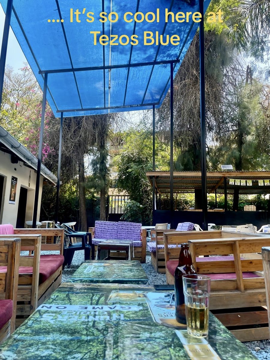Chill Vibes Only at Tezos Blue! 🍹

Looking for the perfect spot to unwind?  We’ve got you.

Grab your friends, your date, or just yourself, we promise a good time. 😉  

#TezosBlue #GoodVibes #CocktailsAndBites #NightOut #ChillSpot