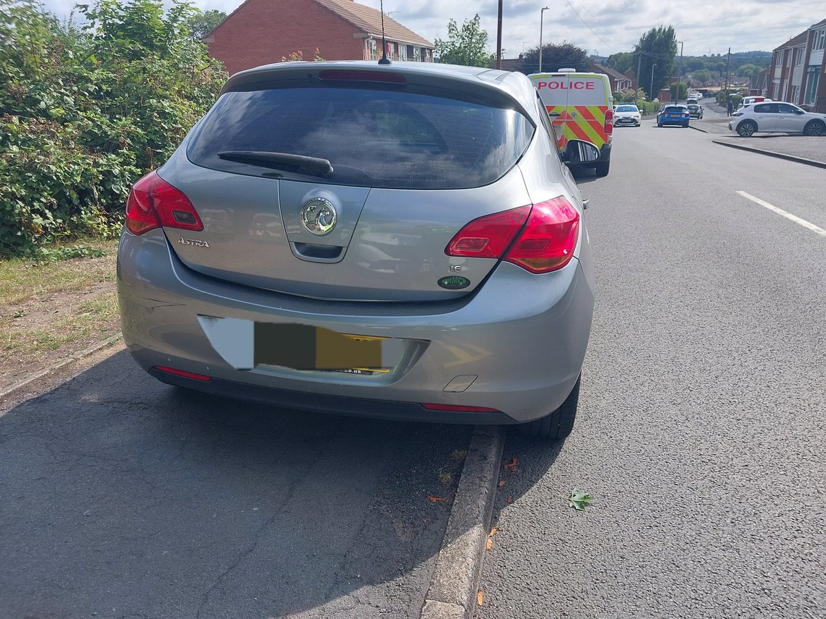 #Arrest on patrol in Kingswinford we stopped this car. The passenger ran away &amp; we detained him in a garden. Checks showed the driver was wanted for failing to attend court, he also failed a drug test. He was arrested on suspicion of drug driving &amp; we seized the car #DYcrimeteam