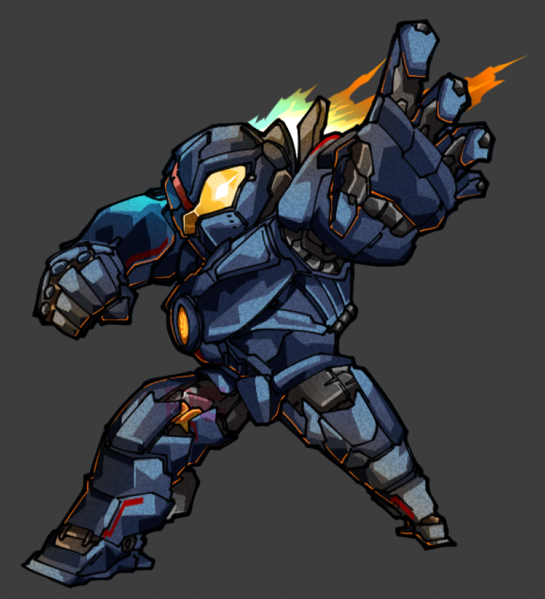 This Kaiju's life ends in 0.5 seconds