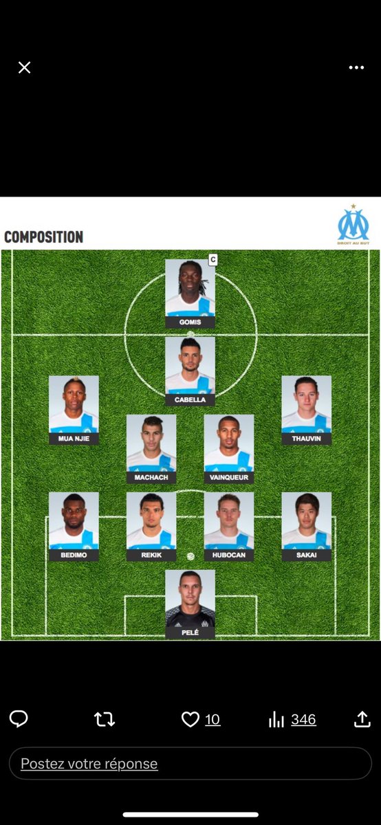 Non vraiment on reviens de loin les gars ..j’ai pas les mots . Merci Pablo et benatia 🫡