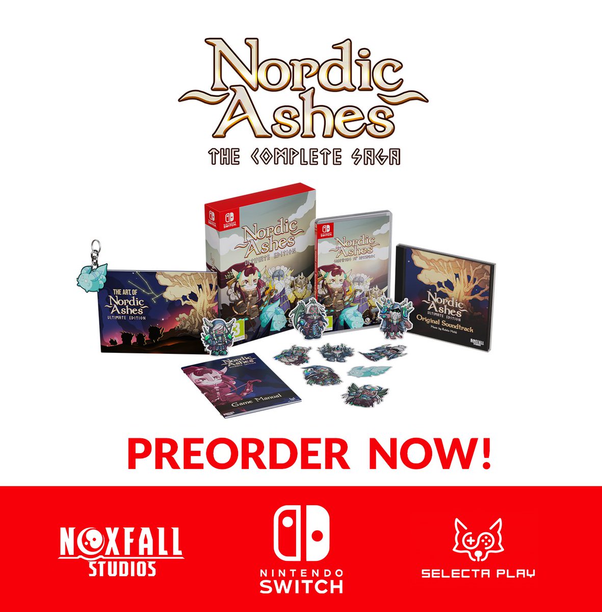 Noxfall Studios (@noxfallstudios) on Twitter photo Nordic Ashes will be coming to Nintendo Switch at the end of the year!!
It is already available for preorder too 😃
<a href="/SelectaPlay/">Selecta Play</a> <a href="/NordicAshes/">Nordic Ashes</a> <a href="/NintendoES/">Nintendo España</a> Nordic Ashes will be coming to Nintendo Switch at the end of the year!!
It is already available for preorder too 😃
<a href="/SelectaPlay/">Selecta Play</a> <a href="/NordicAshes/">Nordic Ashes</a> <a href="/NintendoES/">Nintendo España</a>