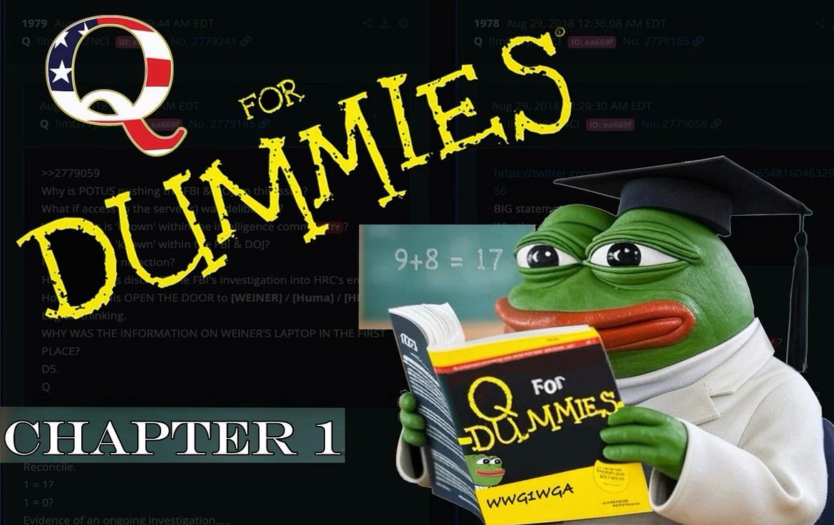 Frens - In case you missed it, Q For Dummies is back and has been given a reboot! 

Make sure to read Chapter 1 here: open.substack.com/pub/absolute17…

You can also watch Episode 1 with myself, <a href="/NewsTreason/">NewsTreason Channel 17</a> &amp; <a href="/RamboAndFrens/">Joe Rambo</a> here: rumble.com/v6wt2li-q-for-…