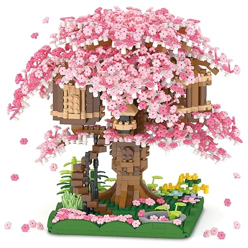 I just received Vziimo Cherry Blossom Bonsai Tree Building Set, Japanese Sakura Tree House Model Sets for Adults, 2028Pcs Mini Micro Bricks Collectible Creative Gift for Teens Girls 14+ -  from Anonymous via Throne. Thank you! throne.com/darlinbambi #Wishlist #Throne