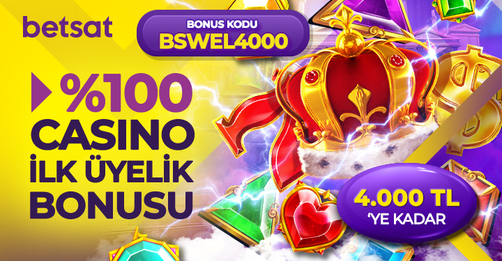 🚀 #Betsat’ta Yeni Üyelere Özel %100 Bonus!

💰 İlk yatırımınıza özel %100 bonus fırsatını kaçırmayın!

🎯 Katılmak çok kolay:
• Üye olun ve yatırım sırasında BSWEL4000 kodunu girin.

🤑 Hemen katıl ve kazanmaya başla!
➡️ bit.ly/BS-Twitter2025