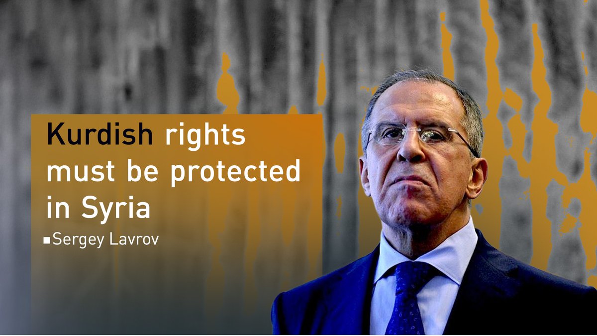 Lavrov Reaffirms Kurdish Rights in Unified Syria, Offers Mediation Between Kurds and Damascus

Lavrov backs Kurdish rights in Syria, offers Russia as mediator with Damascus. Warns against Israeli interference in Suwayda Druze tensions &amp; coastal unrest. Shibani denies targeting