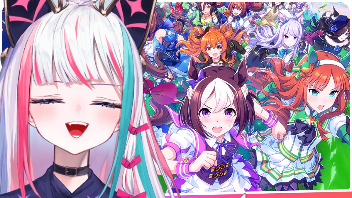 We're LIVE but...Uma musume won't connect so...I guess we just have to sing the OP song for the next 3 hours?

youtube.com/live/8sKVNhrpU…

(We'll probably yap or switch to something else.....)