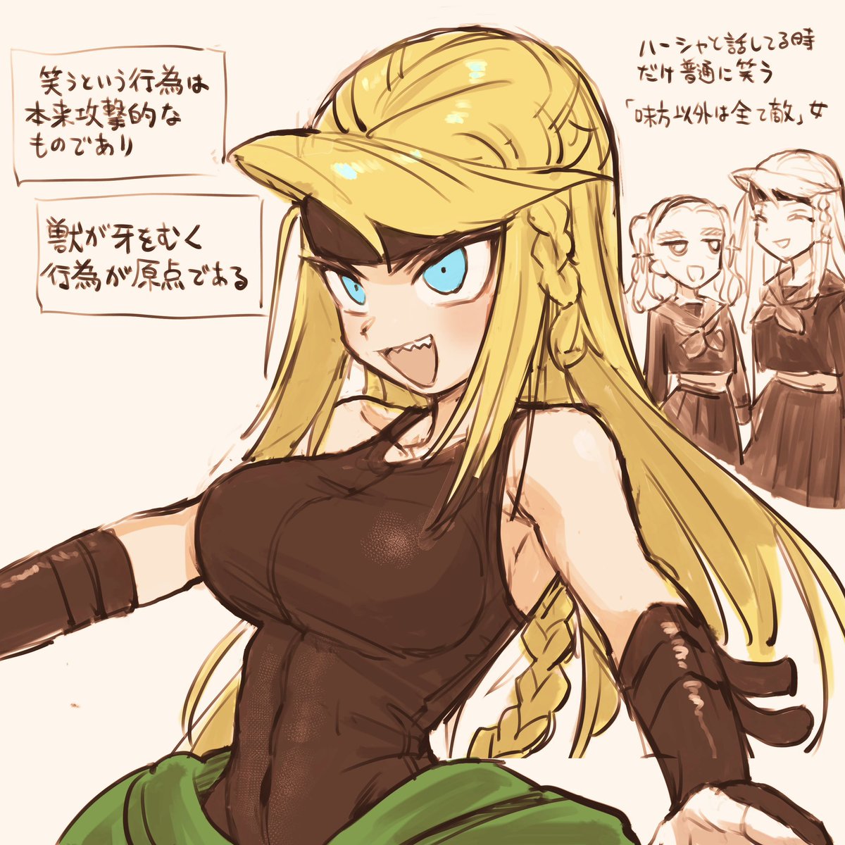 #今月描いた絵を晒そう 