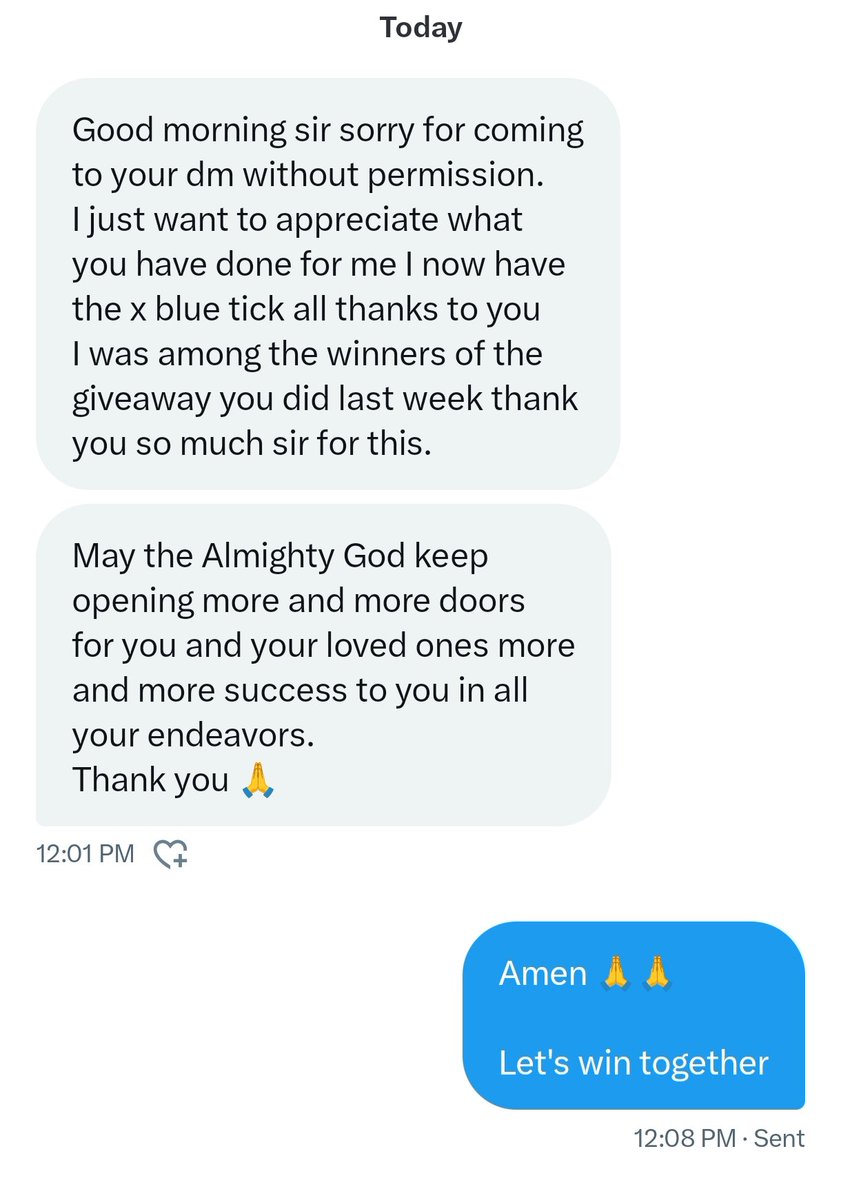 One of the beneficial of my bluetick🔵 giveaway came to say thank you. 

Let's win together 
Yap <a href="/Infinit_Labs/">INFINIT</a> 
Yap <a href="/cysic_xyz/">Cysic</a> 
Yap <a href="/PortaltoBitcoin/">Portal</a> 
Yap <a href="/katana/">katana ⚔️</a> 

I am still doing more and it would come as a surprise in the DM .