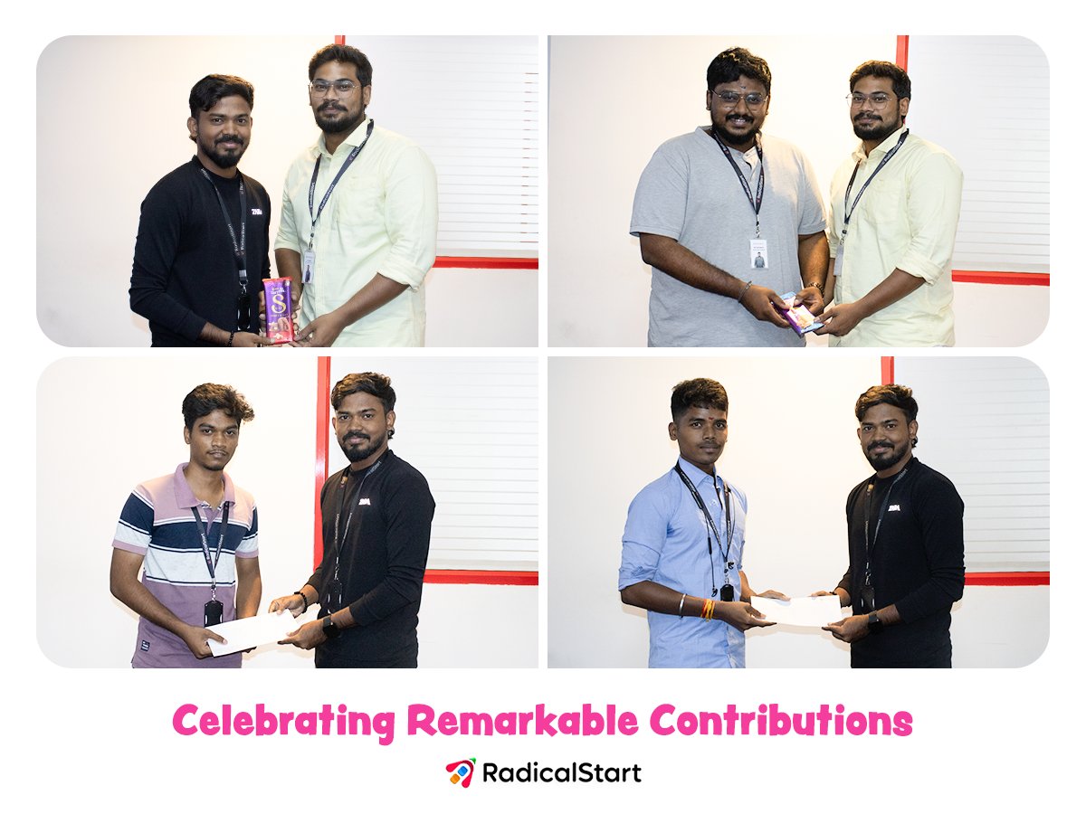 radicalstartnow's tweet image. Today, we take a moment to recognize and appreciate each one of you, for your hard work, &amp;amp; the energy you bring every day 🙌💼⚡

At RadicalStart, our success is driven by the passion, dedication, and relentless efforts of our amazing team 💪🚀❤️

#TeamAppreciation #RadicalStart