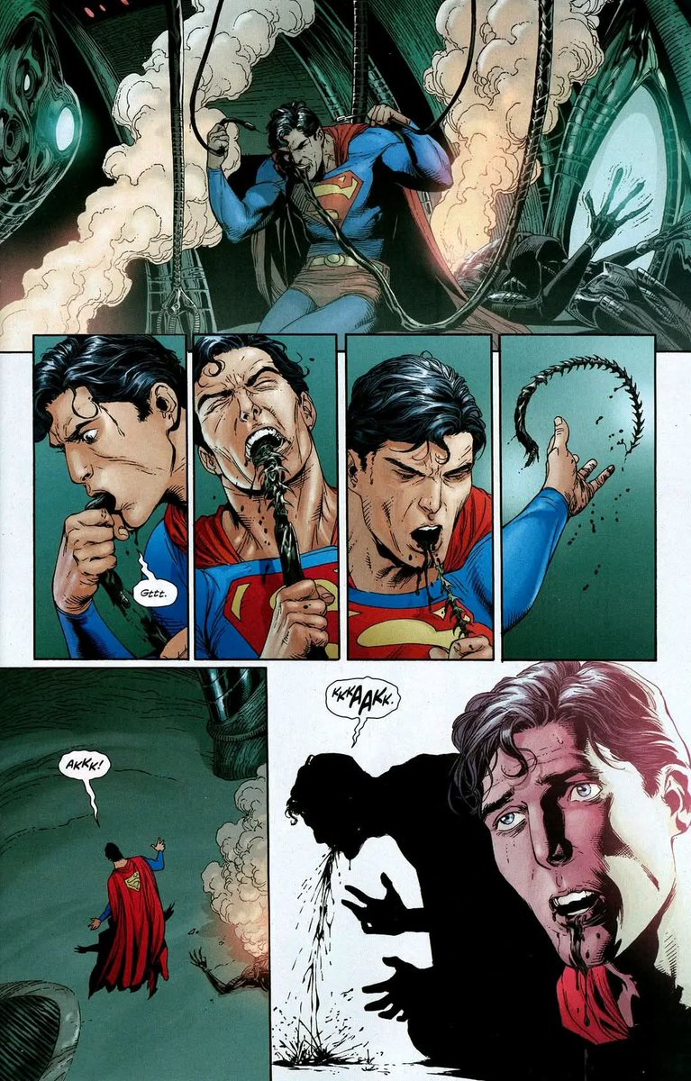 RetrofuturismoC's tweet photo. Superman se livrando das sondas do Brainiac em Action Comics #868 lembra a cena dos nanites do filme de 2025.
#superman #dccomics #superhomem #quadrinhos #comics #HQs #actioncomics #retrofuturismo https://t.co/cdEWDv2efy