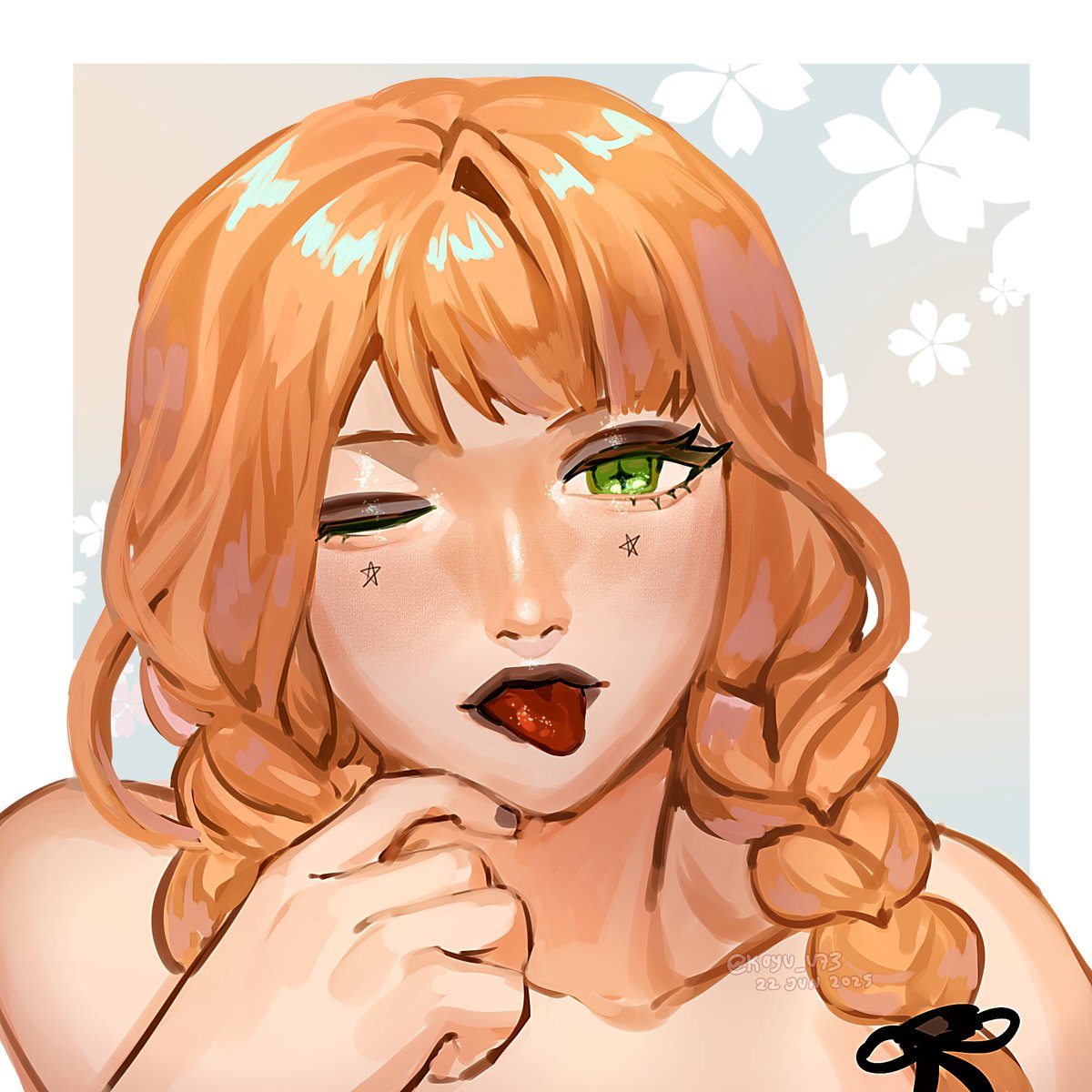 i miss drwing my sona😭🫶 this is from 9 days ago🥹🥹🥹