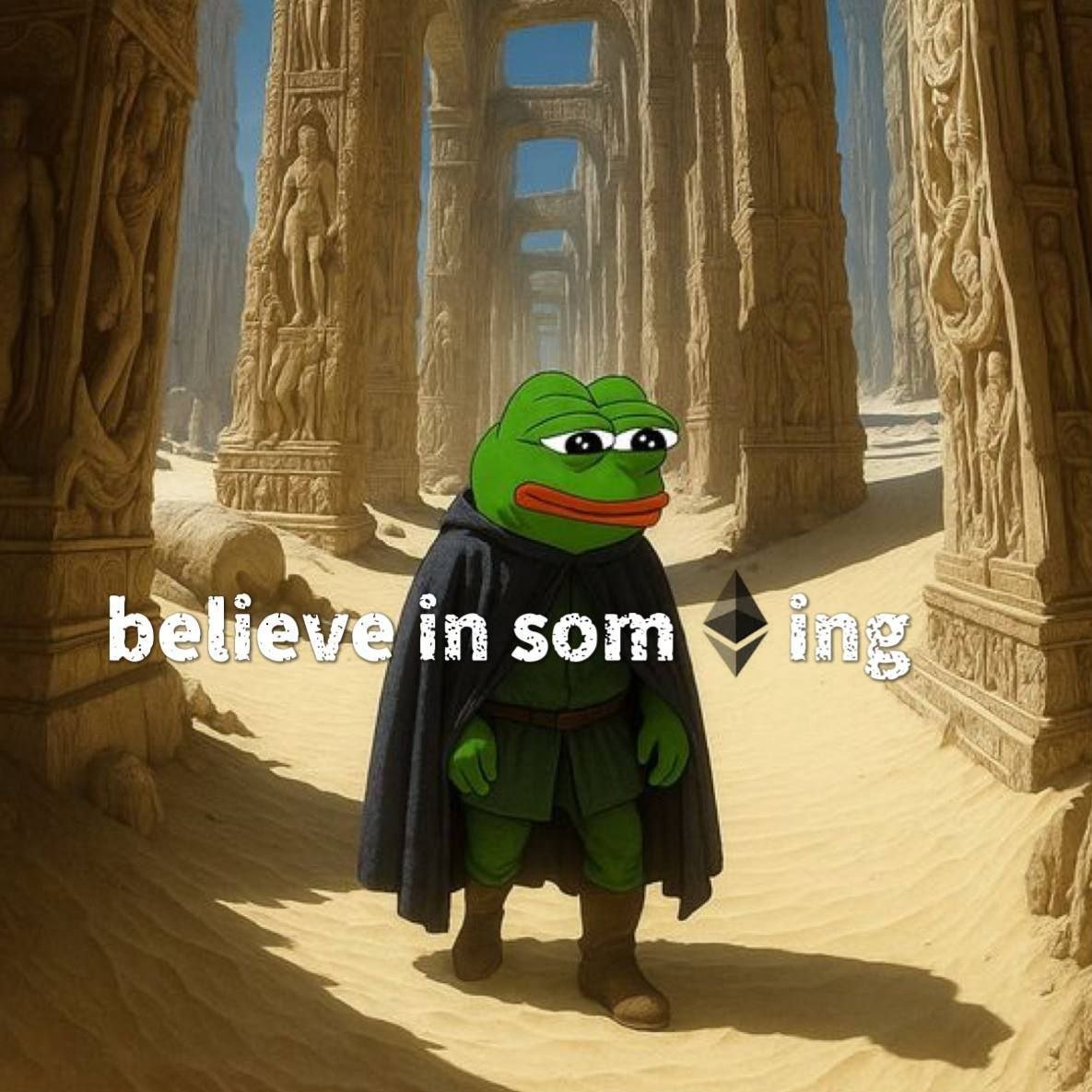 somETHingToken's tweet photo. It’s hard to reach belief, but once you do, you’re free.

Free from doubt, free from fear, belief gives you vision.
 
Believe in somETHing. https://t.co/QuMSPtGbxV