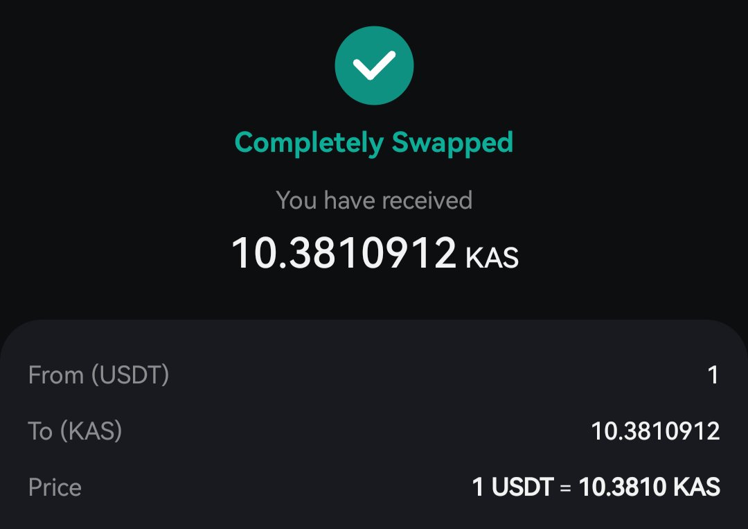 Sk21451's tweet photo. Day#511 of Buying 1$ worth of $kas per day until @KaspaCurrency reaches 1$
#Day511 #Kaspa #Kas https://t.co/Nh0jUY6pw7