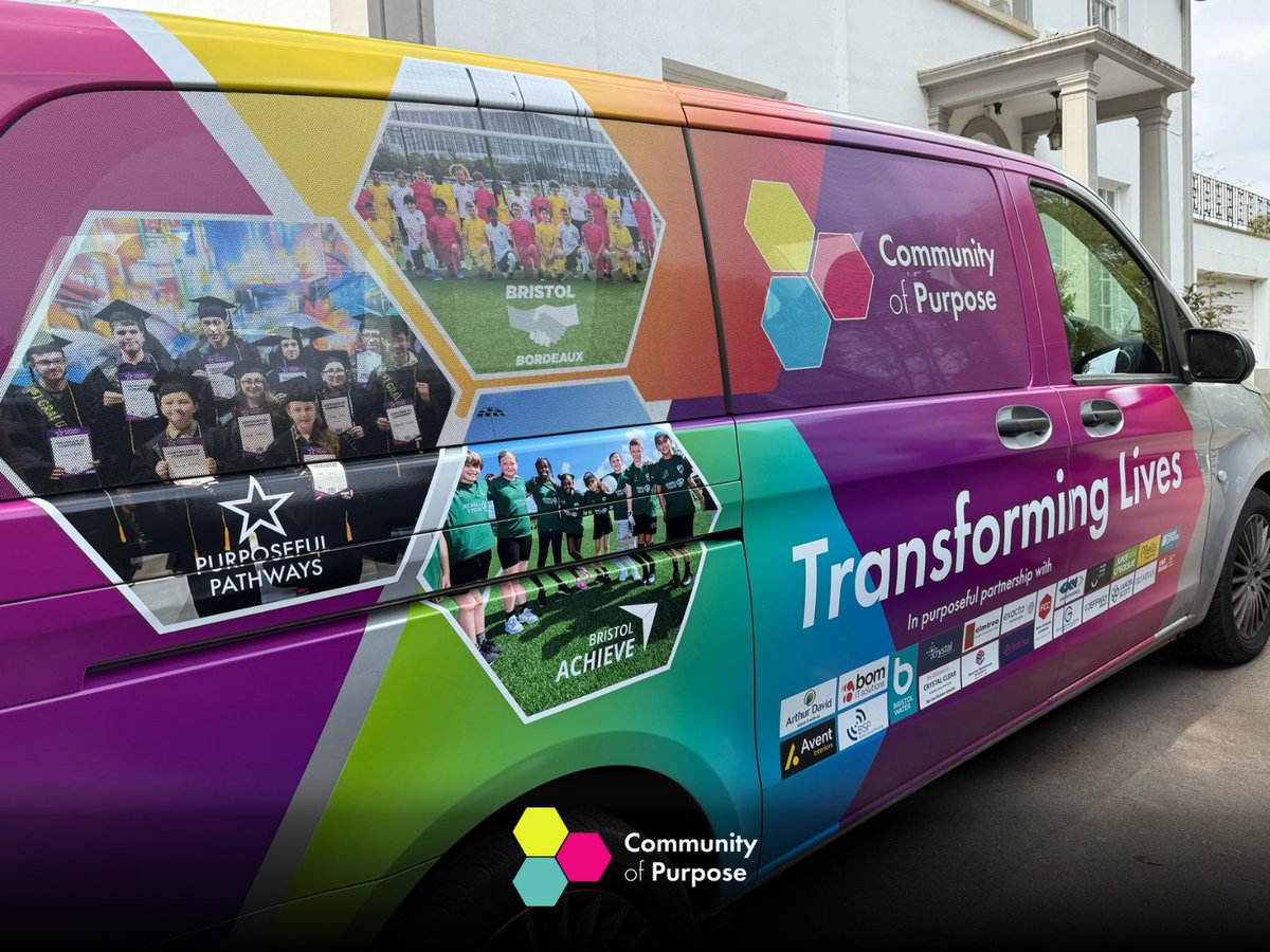 CommofPurpose's tweet image. Have you seen our new van out and about? 👀🚐
We’ll be out delivering Break Free next week, if you spot us on the road, make sure to give us a wave!👋
#BreakFree #EmpoweringPeople #OnTheMove #YouthSupport #MakingADifference