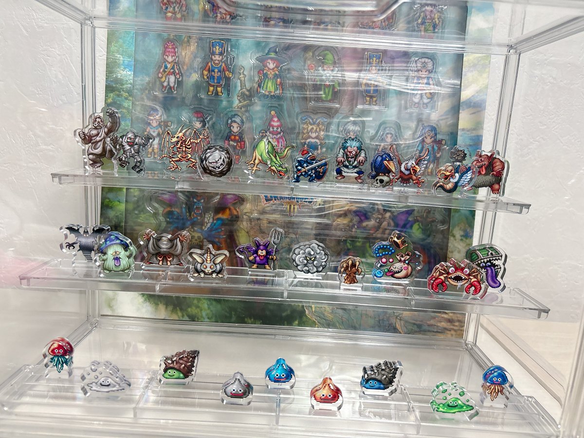 ミニアクリルブロックコレクション揃った🙌