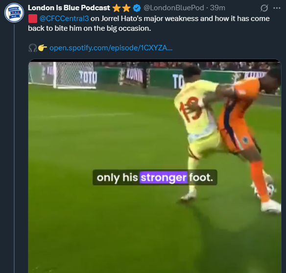 Sébastien 🎓 (@sebc__) on Twitter photo That's not a good analysis. <a href="/CFCCentral3/">CFC Central</a>
That's pointing at shapes in clouds.
The problem isn't to use his left
But failing to hide it from the opponent due to
- a lack of strength on support leg (right),
- fail to use his right arm to push the chest, this is a position to That's not a good analysis. <a href="/CFCCentral3/">CFC Central</a>
That's pointing at shapes in clouds.
The problem isn't to use his left
But failing to hide it from the opponent due to
- a lack of strength on support leg (right),
- fail to use his right arm to push the chest, this is a position to