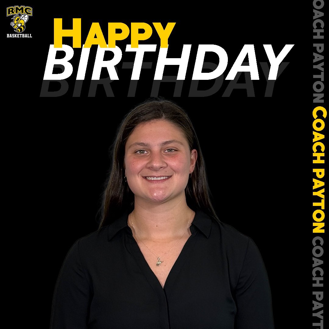 Happy Birthday to Coach Payton! We hope you have a great day! 🎉💛