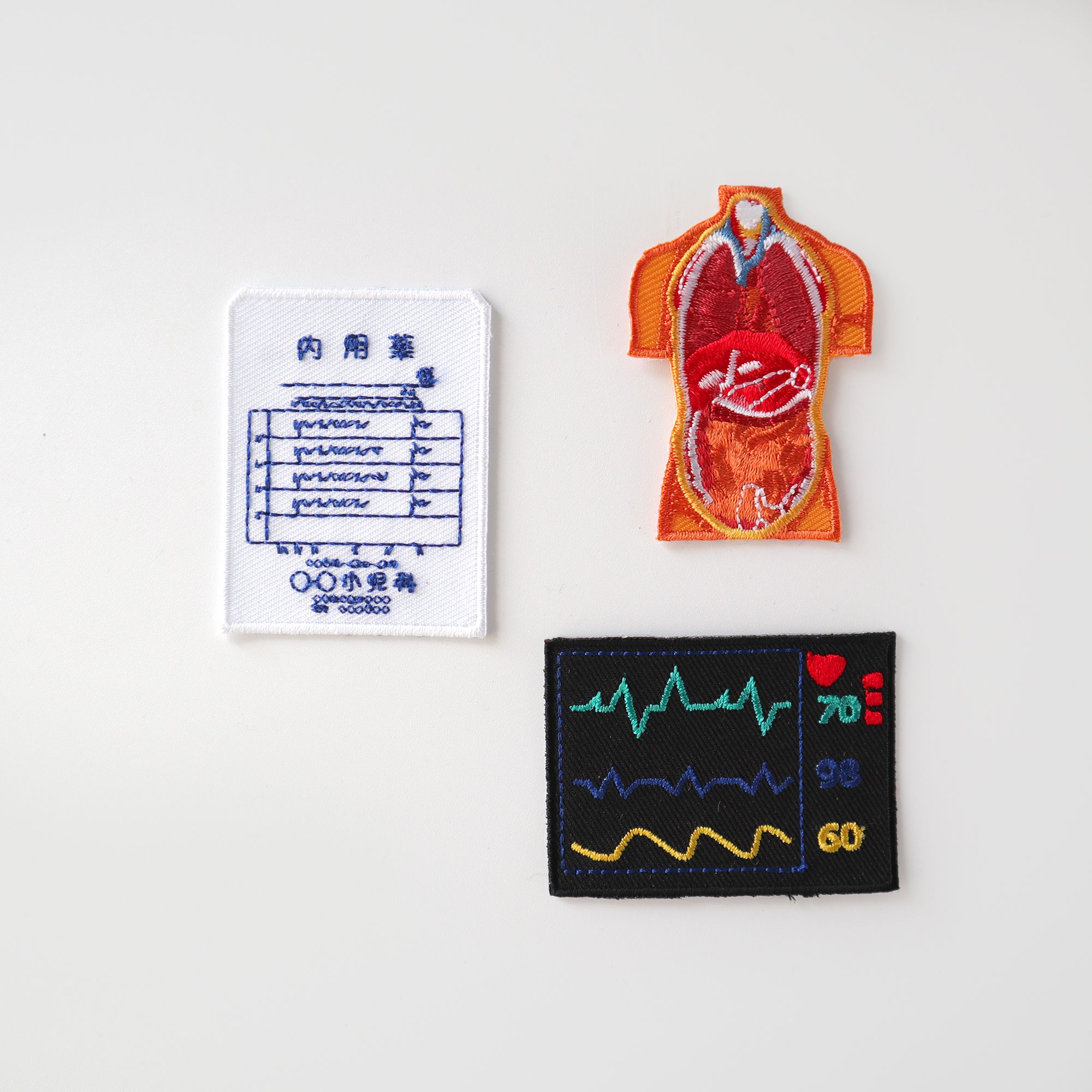 優里　日本武道館　2025 刺繍ワッペン3点セット 優里 日本武道館 2025 刺繍ワッペン3点セット YUURI 日本武道館