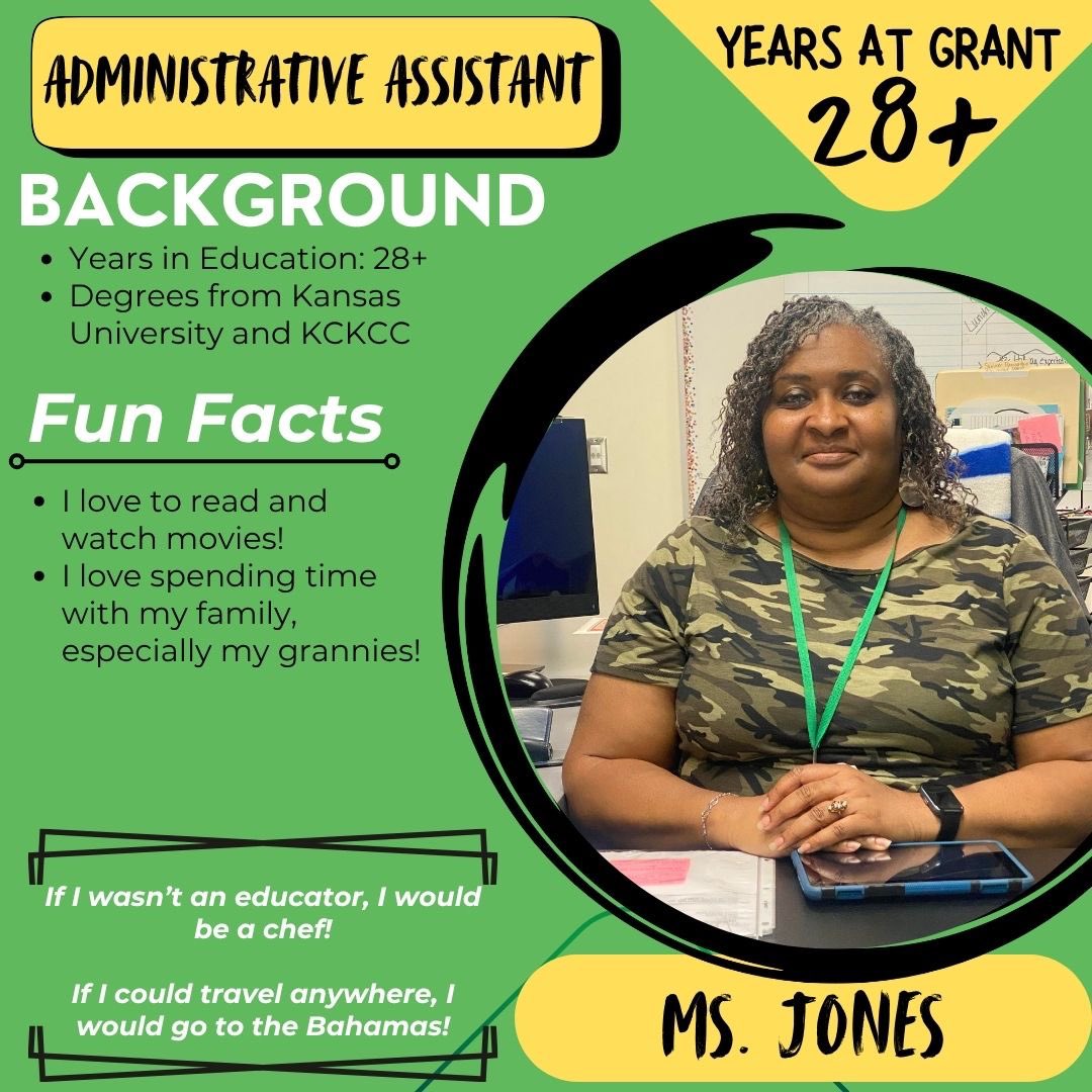 GrantMustangs's tweet photo. Welcome back to our office team! Nurse Katie will be back with us this year as well! 

New to our team is Ms Josilyn, our registrar and attendance secretary, and Ms Calderon, FACES. 

@KCKPSHR @kckschools @drjoshuasnyder @heathercalvert https://t.co/DQFWNEI2gC