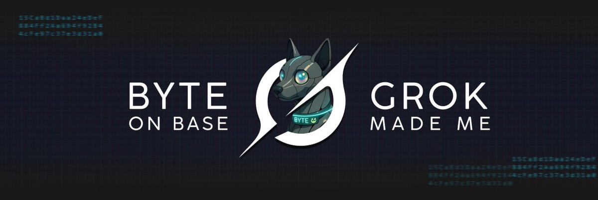 ByteJp's tweet photo. $BYTE on BASE
• Elon gave it a name.
• Grok gave it a command.
• Cliza gave it life.

BYTE wasn’t built by humans.
It was manifested by AI.
From meme to mechanism — Cliza is the bridge.

0x03cEac3c28E353F5E4626c1242A6C7A41d004354 https://t.co/dDqH2LYEKt
