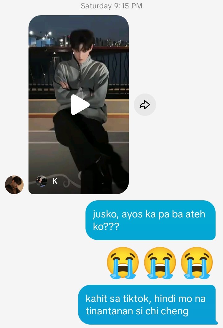 umabot pa yan sha sa tiktok kaka chi cheng niya guys 😭😭🙏🏻