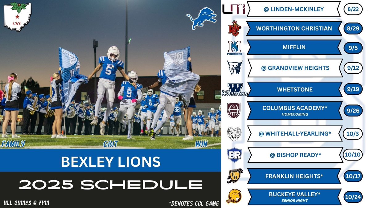 2025 Schedule Release! #FGW