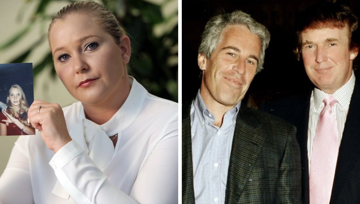 NEW: The family of Virginia Giuffre has released a statement: “It was shocking to hear President Trump invoke our sister and say that he was aware that Virginia had been 'stolen' from Mar-a-Lago. It makes us ask if he was aware of Jeffrey Epstein and Ghislaine Maxwell’s criminal