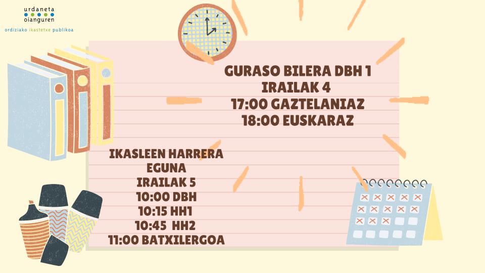 25-26 kurtso hasiera.