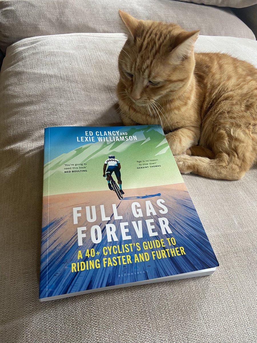 To all my pals turning 40 this year… here’s a sneak peek at your birthday present 🤠

Full Gas Forever - the guide for the “mature cyclist” who still wants to push watts without pulling hamstrings! 

Out Aug 28 
🚨 25% off ends today! 
🔗 shorturl.at/5yUUc

 #Cycling
