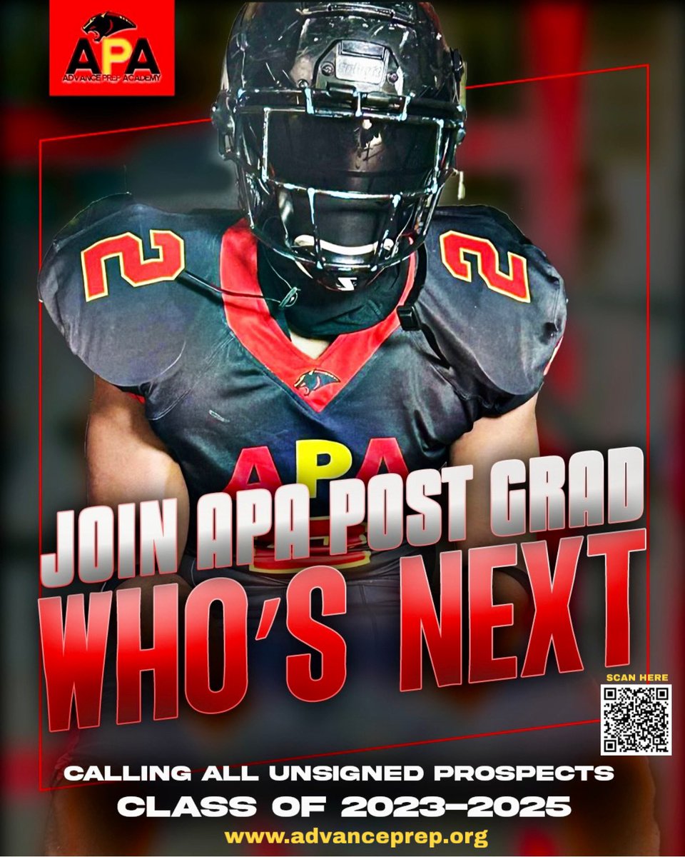 The opportunity to be apart of something great is now. Calling all 2023-2025 unsigned prospects and freshman sitting in the portal looking for that one opportunity THIS IS FOR YOU. Click the link forms.gle/gUKHLW6iTaiWbb… 

<a href="/Coach_KDCross/">KardariusCross</a> <a href="/APACoachLeo/">Leo Etienne</a> #APAPRIDE